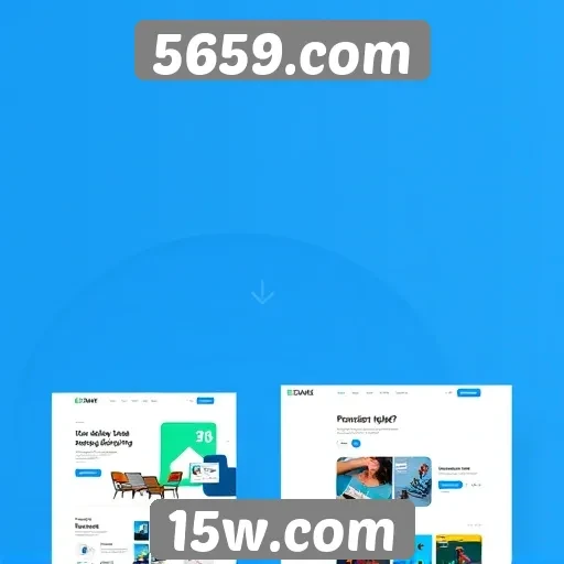 Evolução do design do 5659.com ao longo dos anos