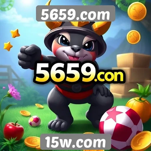 Diversidade de jogos disponíveis em 5659.com