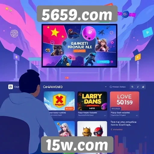 Análise da interface do usuário em 5659.com