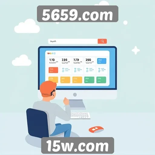 Análise da interface de usuário do 5659.com