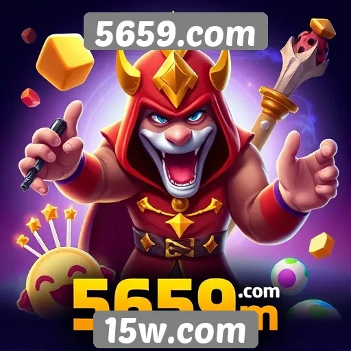 Variedade de jogos disponíveis no site 5659.com